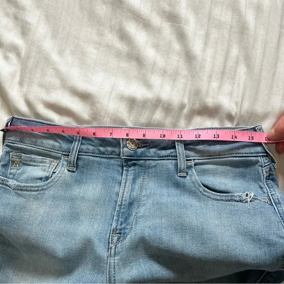 Ariat Perfect Rise Nia Slim Trouser Jeans Light Blue Flare Jean size 31 L - Picture 13 of 16